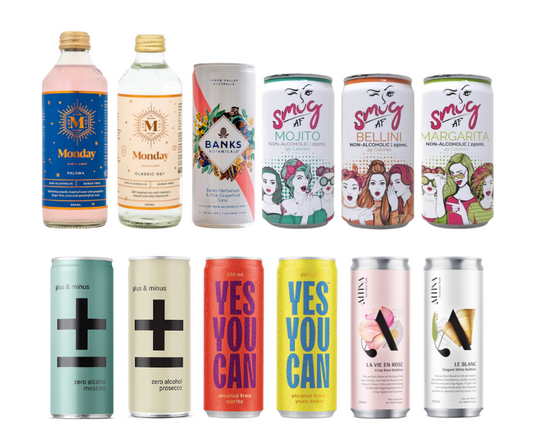 Our Best Mixed Dozen - Non-alcoholic Wine & Cocktail Pack