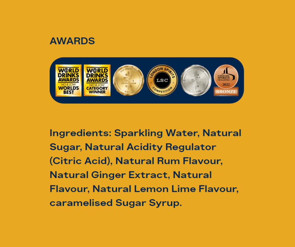 Yes You Can drinks non-alcoholic cocktails; Dark & Stormy, Classic G & T, Aperol Spritz, Peach Bellini and Yuzu Sake. These are made with premium Australian ingredients to bring authentic flavours and mouthfeel. The Yes You Can alcohol free cocktail range have won over 15 International awards. Best of all these award-winning alcohol-free cocktails are made will all natural ingredients and are low in calories and sugar. Best selling at High Vibes Drinks, Melbourne Australia. Alcohol-free cocktails